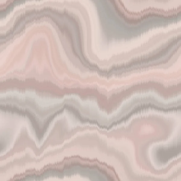 Soft Wavy Tie Dye Stripe Seamless Pattern Pink White Organic — Stock Photo, Image