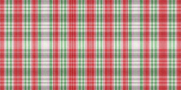 Christmas Tartan Background Border Traditional Plaid Seasonal Holiday Texture Effect — Foto de Stock