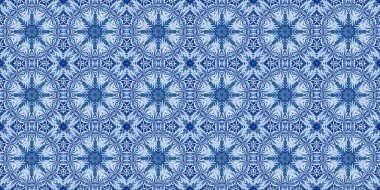 Çivit mavisi kar tanecikli Batik. Frosty batik boyama efekti pürüzsüz kenar. Soğuk bayram şenliği kurdelesi