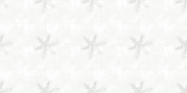 Weiches Weiß Auf Weißem Schneeflocken Randmuster Hintergrund Einfache Minimale Eis — Stockfoto