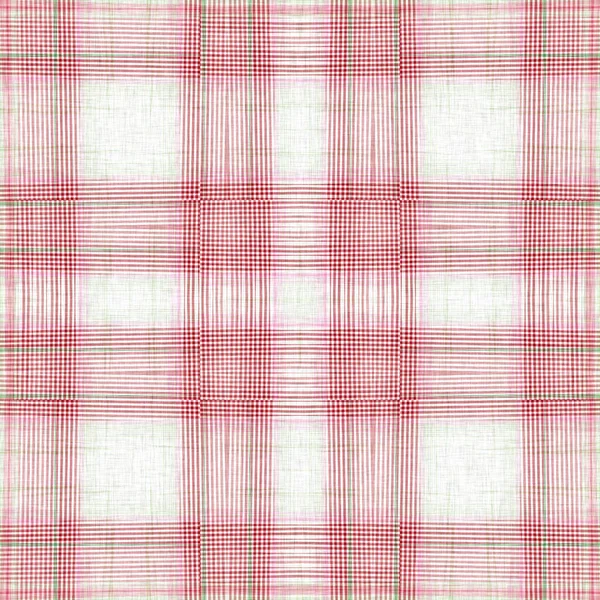 Christmas Knit Wool Tartan Background Pattern Traditional Scottish Plaid Seasonal — 图库照片