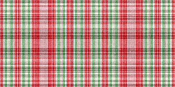 Christmas Tartan Background Border Traditional Plaid Seasonal Holiday Texture Effect — Foto de Stock