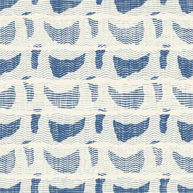 Hassas Fransız dantel efekti. Kusursuz çizgili desen. Süslü Provence tarzı dantelli kır evi dekorasyonu. Kırsal, modern, pejmürde, şık tasarım için keten kumaş duvar kağıdı.