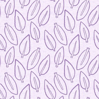 Cinsiyet olarak nötr mor botanik yaprak, dikişsiz raster arka plan. Basit, kaprisli, 2 tonlu bir model. Çocuk bezi duvar kâğıdı ya da her yerde skandal var.