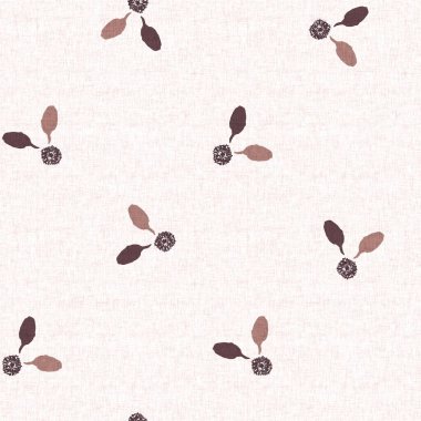 Sakin yeni doğan yaprak yaprakları dikişsiz desen. Cinsiyet açısından nötr bebek odası dekorasyonu. Scandi stili eskiz duvar kağıdı arkaplan taşı ya da yeni yürümeye başlayan giysi modaName