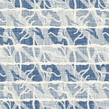 Hassas Fransız dantel efekti. Kusursuz çizgili desen. Süslü Provence tarzı dantelli kır evi dekorasyonu. Kırsal, modern, pejmürde, şık tasarım için keten kumaş duvar kağıdı.