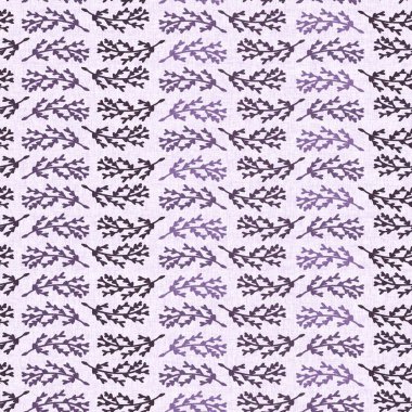 Cinsiyet olarak nötr yaprak dikişsiz raster arka plan. Basit, mor, 2 tonluk bir desen. Çocuk odası duvar kâğıdı ya da her yerde skandal var.