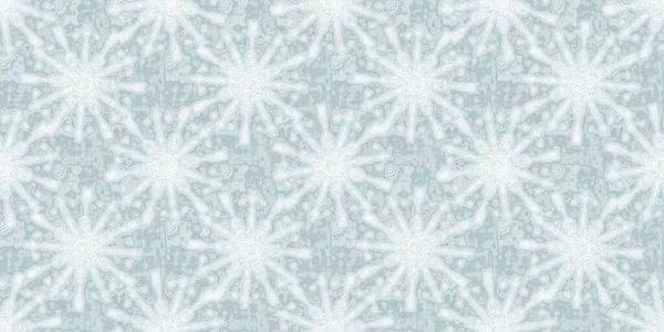 Fondo Patrón Borde Copos Nieve Azul Hielo Suave Fondo Banner — Foto de Stock