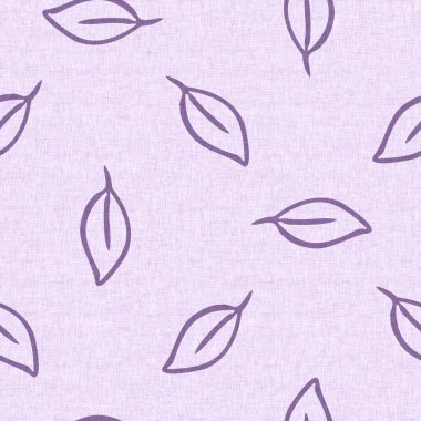 Cinsiyet olarak nötr yaprak dikişsiz raster arka plan. Basit, mor, 2 tonluk bir desen. Çocuk odası duvar kâğıdı ya da her yerde skandal var.