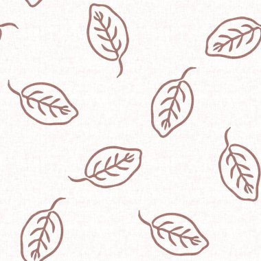 Sakin yeni doğan yaprak yaprakları dikişsiz desen. Cinsiyet açısından nötr bebek odası dekorasyonu. Scandi stili eskiz duvar kağıdı arkaplan taşı ya da yeni yürümeye başlayan giysi modaName