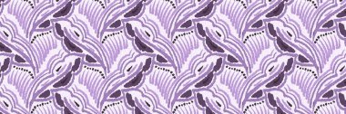 Cinsiyet ayrımı olmayan çiçek dikişsiz raster sınırı. Basit mor kaprisli 2 ton deseni. Çocuk odası duvar kâğıdı ya da her yerde skandal var.