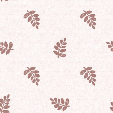 Sakin yeni doğan yaprak yaprakları dikişsiz desen. Cinsiyet açısından nötr bebek odası dekorasyonu. Scandi stili eskiz duvar kağıdı arkaplan taşı ya da yeni yürümeye başlayan giysi modaName