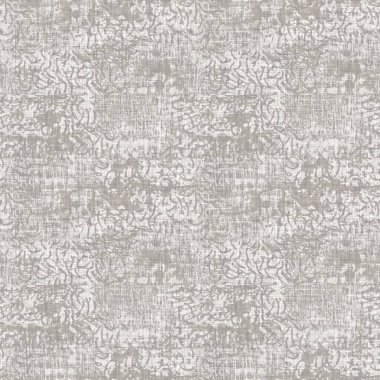 Gri, düzensiz, noktalı keten desenli Fransız kumaşı. Tonal kır evi tarzı soyut benekli arka plan. Basit bir kırsal kumaş tekstil etkisi. İlkel yapılı, pejmürde, şık bir kumaş.