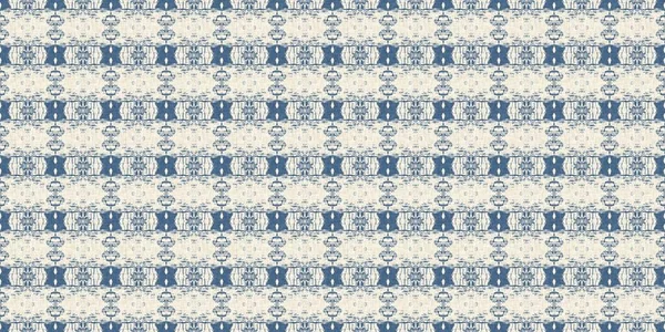 French blue quilt printed fabric border pattern for shabby chic home decor trim. Rustic farm house country cottage flower linen endless tape. Patchwork quilt effect ribbon edge