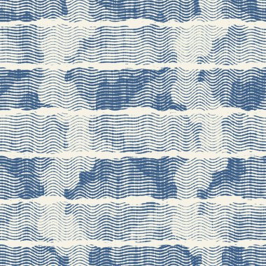 Hassas Fransız dantel efekti. Kusursuz çizgili desen. Süslü Provence tarzı dantelli kır evi dekorasyonu. Kırsal, modern, pejmürde, şık tasarım için keten kumaş duvar kağıdı.