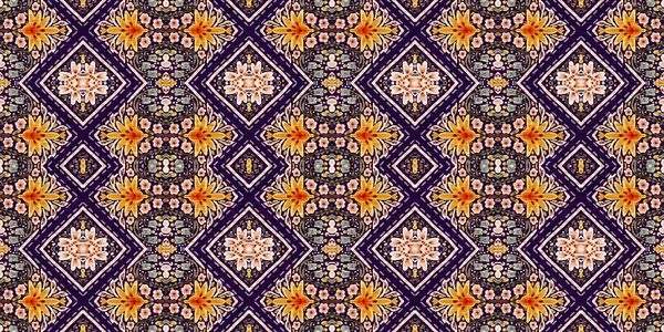 Rustic Provence Floral Border Pattern Boho Whimsical French Swatch Washi —  Fotos de Stock