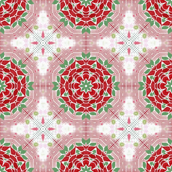 Kusursuz Noel noktasızdı. Aralık tatili için sezonluk kırmızılı dekoratif süs. Kış botanik klasik tarayıcı tekrar fayans