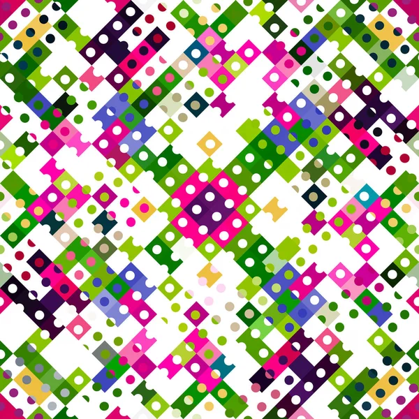 Примхливий Геометричний Візерунок Пікселів Веселі Калейдоскопічні Рожеві Шпалери Барвиста Літня — стокове фото
