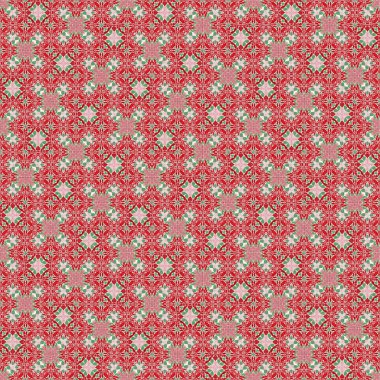 Kusursuz Noel noktasızdı. Aralık tatili için sezonluk kırmızılı dekoratif süs. Kış botanik klasik tarayıcı tekrar fayans