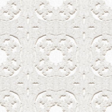 Beyaz keten dantel efekt arka planı. İnce üç boyutlu dantelli, asgari stil bir düğün davetiyesi. Kusursuz modern kağıt kaplanabilir.