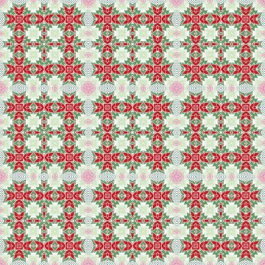 Kusursuz Noel noktasızdı. Aralık tatili için sezonluk kırmızılı dekoratif süs. Kış botanik klasik tarayıcı tekrar fayans