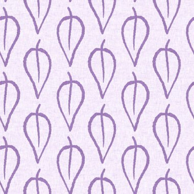 Cinsiyet olarak nötr mor botanik yaprak, dikişsiz raster arka plan. Basit, kaprisli, 2 tonlu bir model. Çocuk bezi duvar kâğıdı ya da her yerde skandal var.