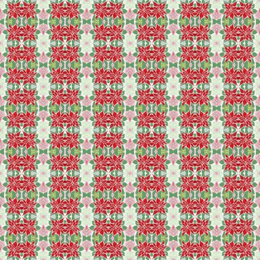 Kusursuz Noel noktasızdı. Aralık tatili için sezonluk kırmızılı dekoratif süs. Kış botanik klasik tarayıcı tekrar fayans