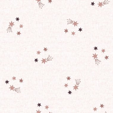 Yeni doğan sakin, kusursuz yıldız deseni. Cinsiyet açısından nötr bebek odası dekorasyonu. Scandi stili eskiz duvar kağıdı arkaplan taşı ya da yeni yürümeye başlayan giysi modaName