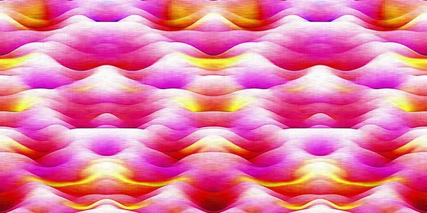 Retro Bindmiddel Heldere Rand Speelse Vintage Roze Shibori Eindeloze Afwerking — Stockfoto