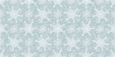 Yumuşak buz mavisi kar taneciklerinin sınır çizgisi. Basit bir buz bulanıklığı efekti. Kusursuz afiş arkaplanı. Şenlikli soğuk bayram kurdelesi kenarı..