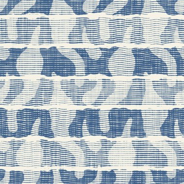 Hassas Fransız dantel efekti. Kusursuz çizgili desen. Süslü Provence tarzı dantelli kır evi dekorasyonu. Kırsal, modern, pejmürde, şık tasarım için keten kumaş duvar kağıdı.