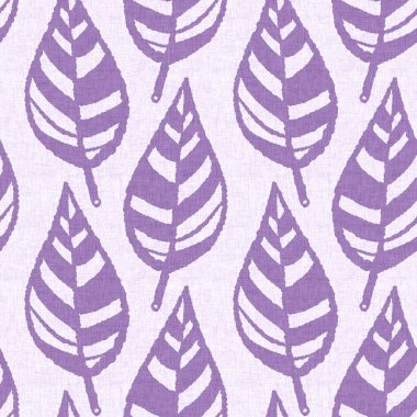 Cinsiyet olarak nötr mor botanik yaprak, dikişsiz raster arka plan. Basit, kaprisli, 2 tonlu bir model. Çocuk bezi duvar kâğıdı ya da her yerde skandal var.