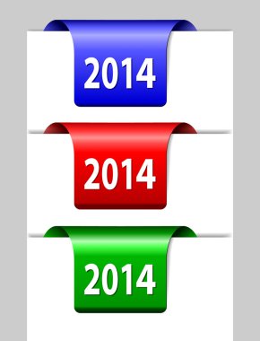 kırmızı, yeşil ve mavi 2014 etiketleri
