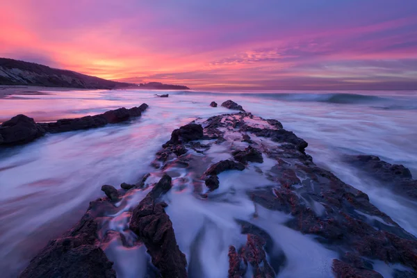 O nascer do sol do Crystal cove — Fotografia de Stock