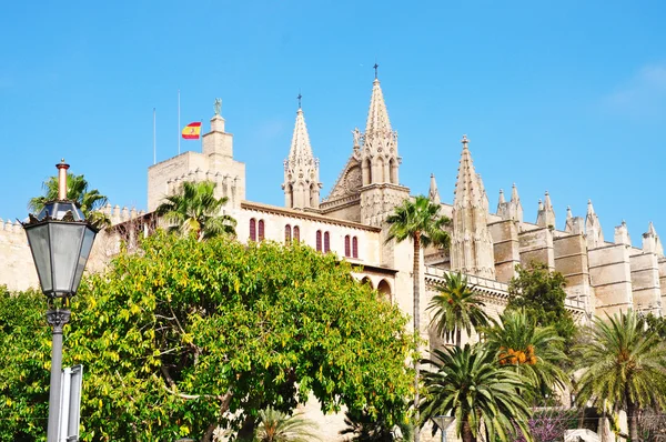 Cathedral of Palma de Majorca Royalty Free Stock Photos