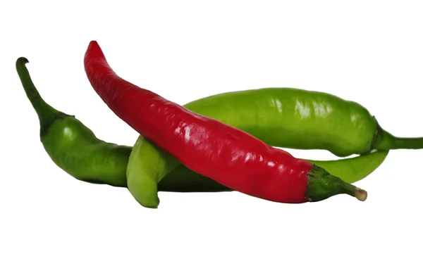 Chili pepper isolated on white background — Stock Photo, Image