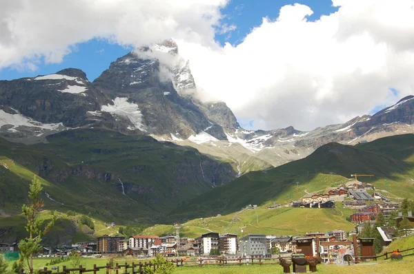 Mount cervino i norr Italien — Stockfoto