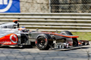 McLaren's sürücü jenson button