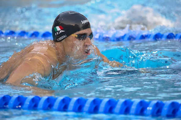 Fabio Scozzoli (Italie) aux Championnats d'Europe de natation LEN 2 — Photo