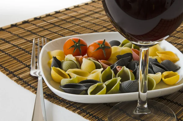 Pasta italiana multicolor —  Fotos de Stock