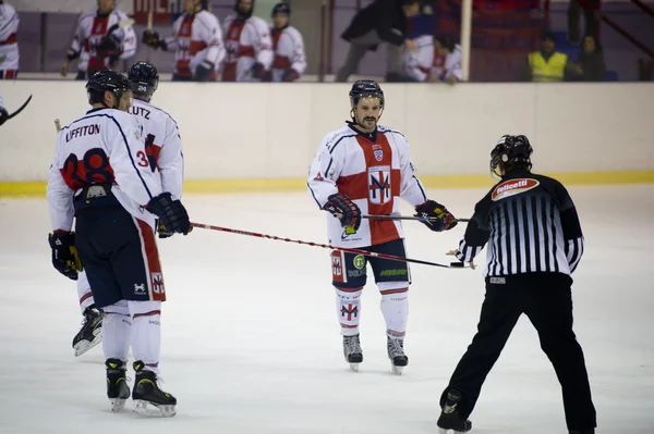 Hockey sobre hielo Liga Premier Italiana — Foto de Stock