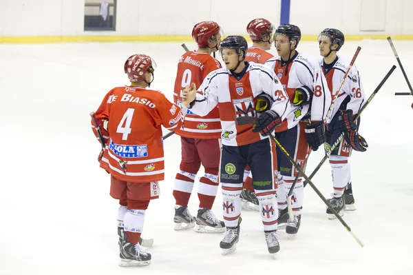 Hockey sobre hielo Liga Premier Italiana — Foto de Stock