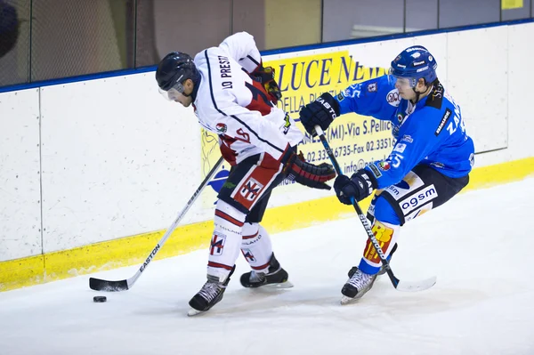 Hockey sobre hielo Liga Premier Italiana —  Fotos de Stock