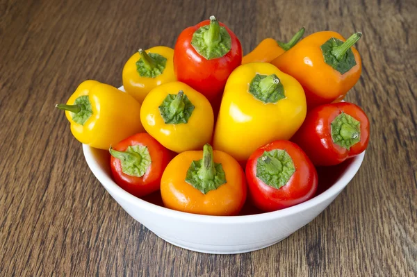 Pimientos mezclados — Foto de Stock