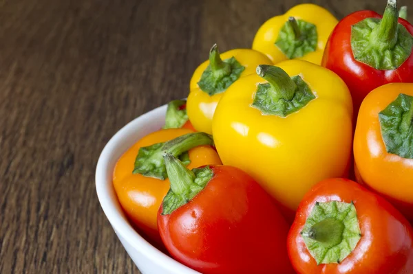 Gemengde paprika 's — Stockfoto