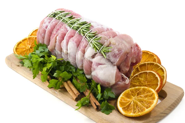 Roast of veal with rosemary — Stock Photo, Image