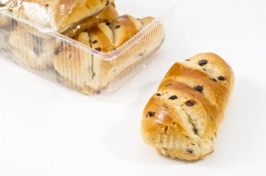 çikolata parçaları ile buns