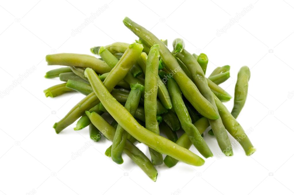 green cooken beans