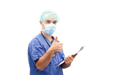 Doktor Doktor onayı Tamam el işareti