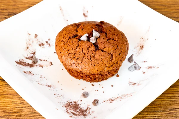 Chocolat muffin — Zdjęcie stockowe